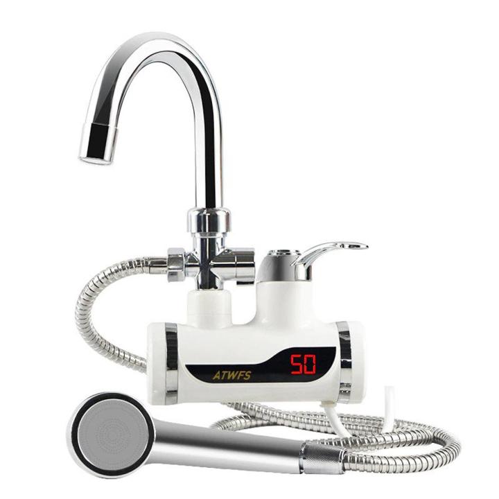 Wall Tab Water Heater Digital With Hand Shower