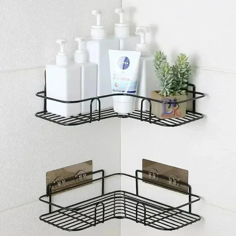 1Pcs Stainless Steel Bathroom Corner Shelf - HL042